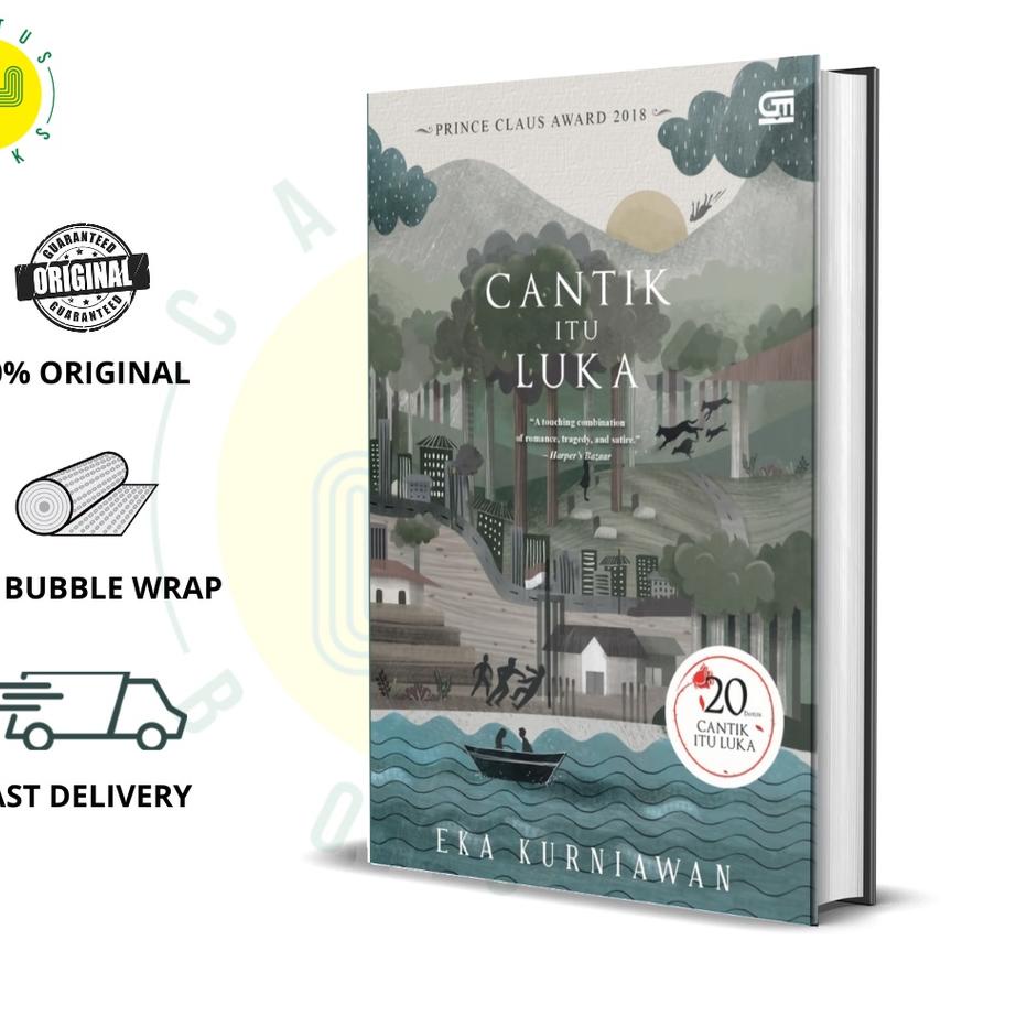 Sangat Nyaman.. CANTIK ITU LUKA (EDISI 20 TAHUN HARD COVER) - EKA KURNIAWAN