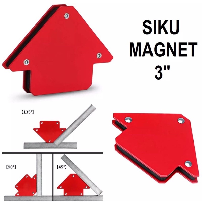 SIKU MAGNET LAS 3 INCH 25 LB ARROW MAGNETIC