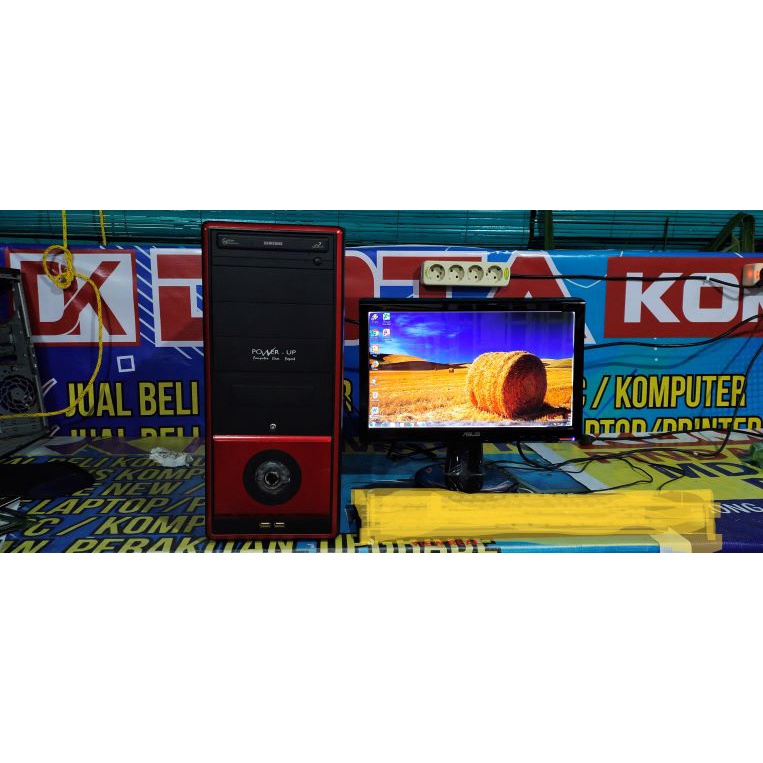 KOMPUTER LCD 16 INCI CPU CORE 2 DUO / RAM 2 GB / HARDISK 250 GB