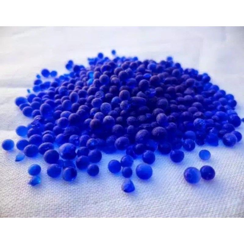 Silica / Silika Gel Biru Blue Sachet Kertas Kualitas Premium Bagus