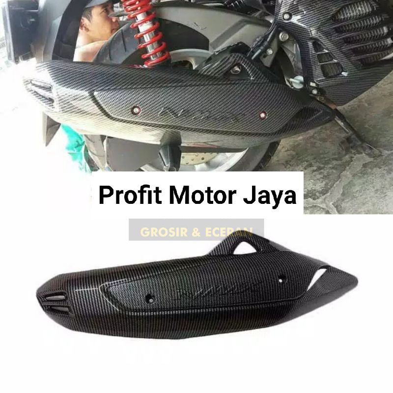 Cover Knalpot Nmax Old Karbon Nemo-Best Quality