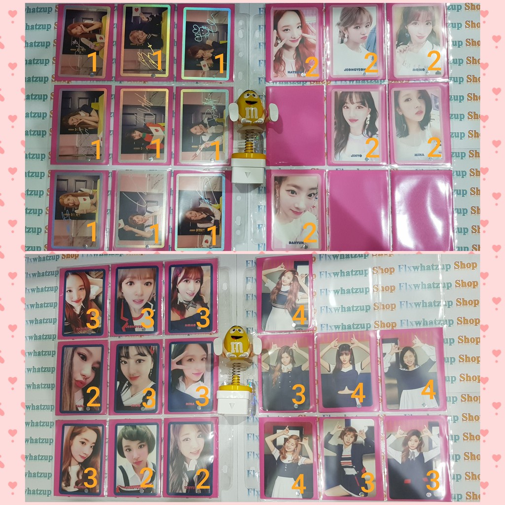 Twice Official Photocard (Signal) - Collection