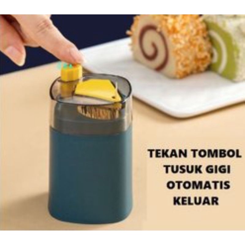 tempat tusuk gigi otomatis/wadah tusuk gigi otomatis/tusuk gigi