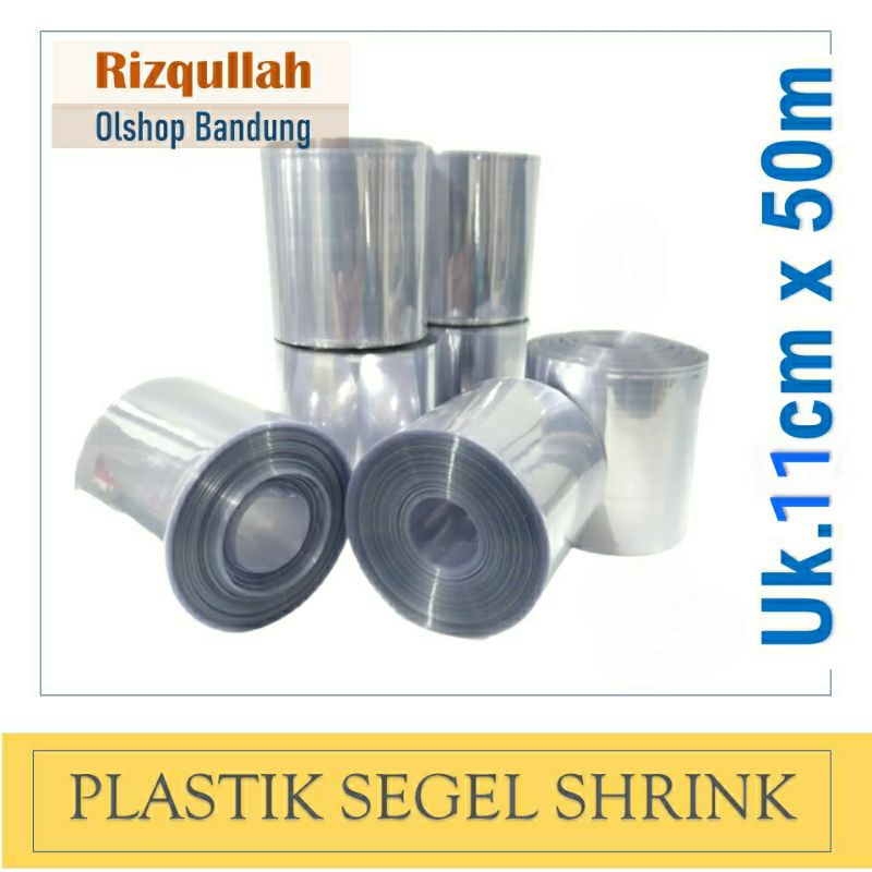 

Plastik Segel Plastik Shrink PVC 11cm x 50m