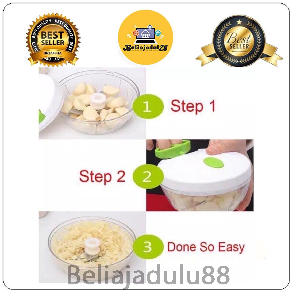 Beliajadulu88 Mini Food Chopper Blender Bumbu Manual / Speedy Choper Mini Blender Bumbu U128