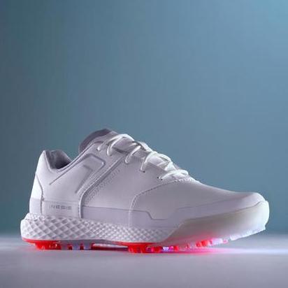 Sepatu Golf Grip Kedap Air Wanita Putih Sepatu Golf Wanita Grip Inesis