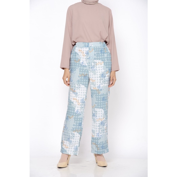 BIA x Isel Fricella - Qiu Mint Pants - Edisi Denmark - Sarimbit - S