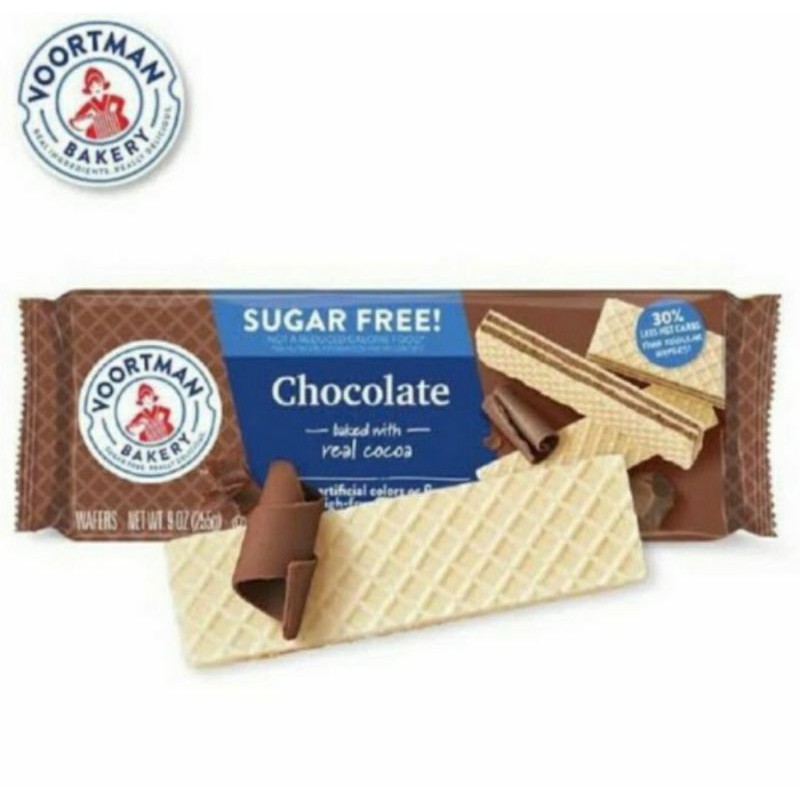 

Voortman Sugar Free Water Chocolate 255g
