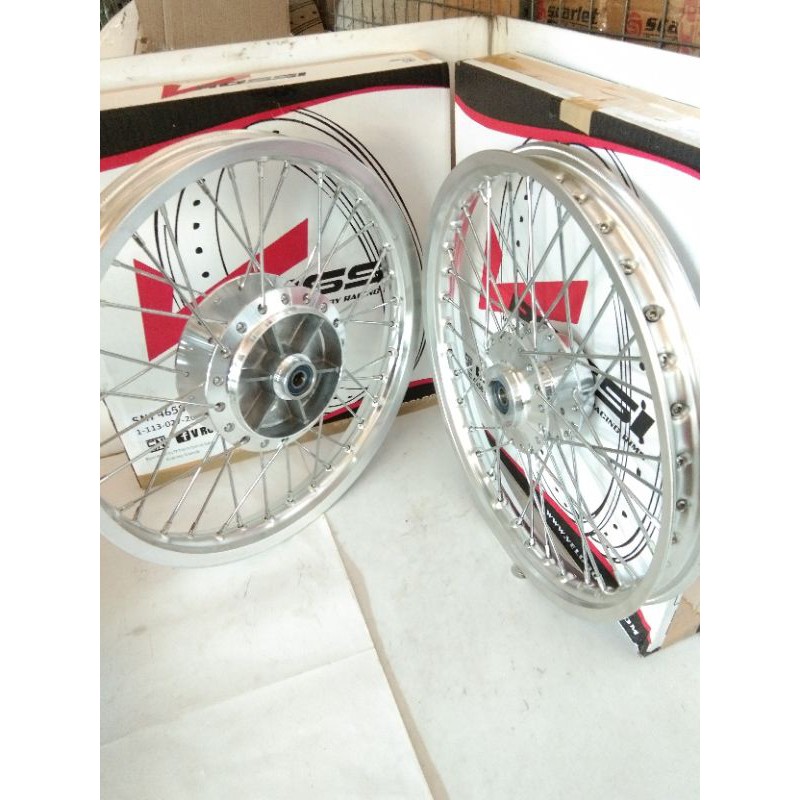 paket Velg rossi 160 - 185 Yamaha Mx new - Tromol jari Velg Plus Rakitan