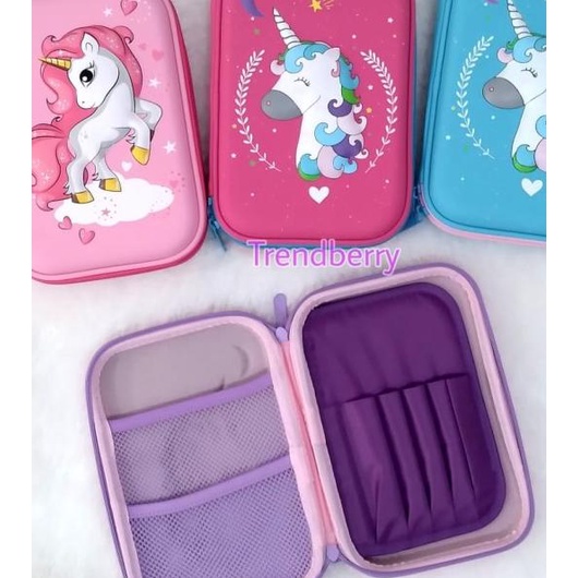 

Tempat Pensil Unicorn Kotak Pensil Pensil Case Hardtop 3D Unicorn Lucu