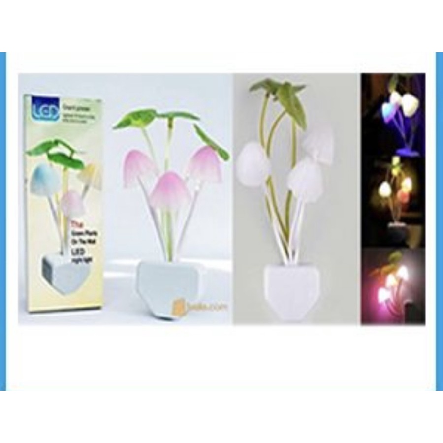 Lampu Tidur Jamur Avatar Mushroom Sensor Cahaya Led Night Lamp