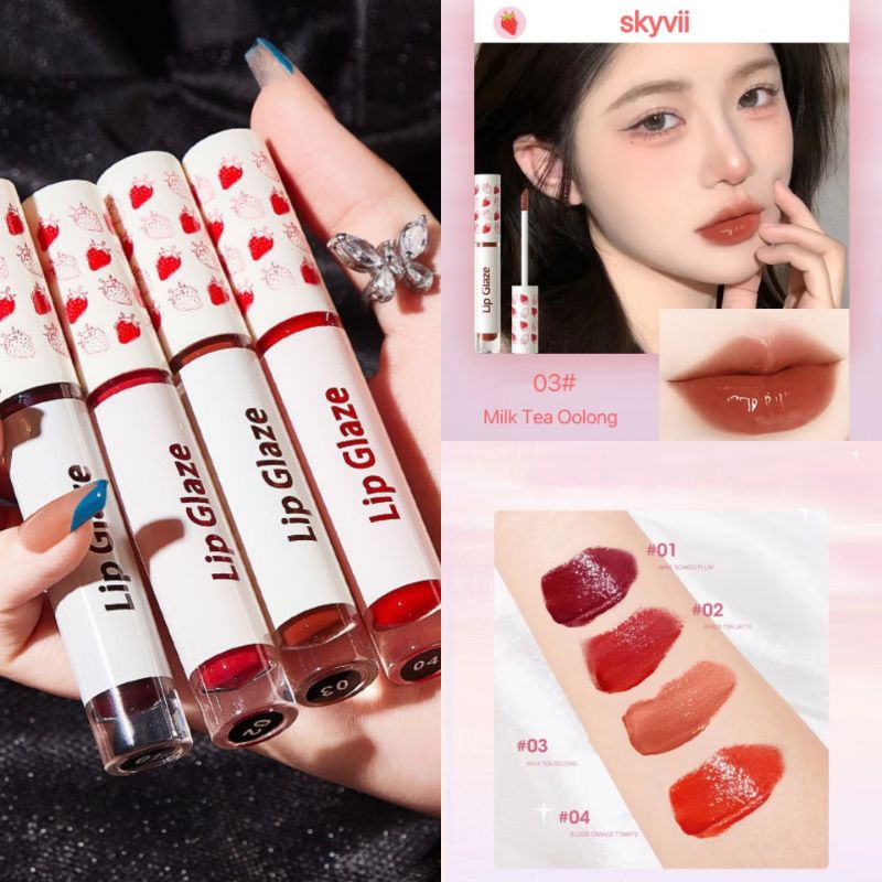 [BISA PILIH WARNA][BISA COD] LIP GLAZE SKYVII