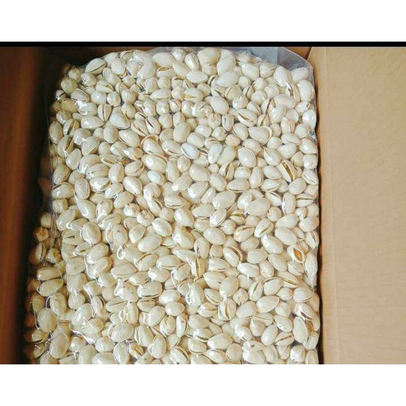 

Kacang pictacios 1kg/kacang fustuk/ketawa