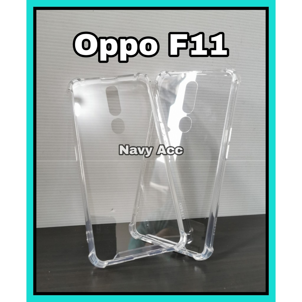 Case Antishock Fuze Oppo F11 Pro - F11 - Case Anticrack Hard Clear