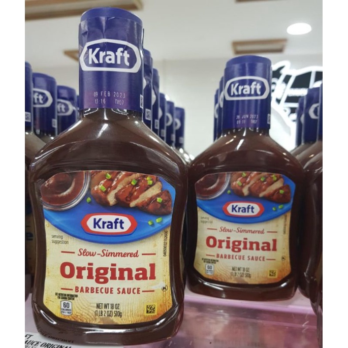 

Kraft slow simmered original barbeque sauce