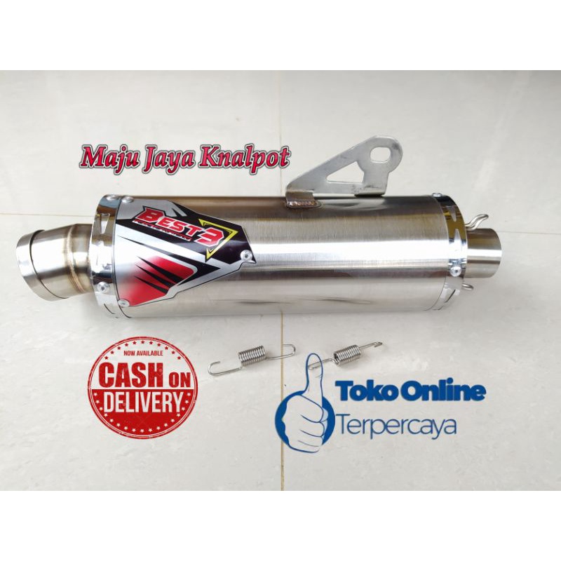 silincer knalpot racing best3 inlet 38/50 silincer only