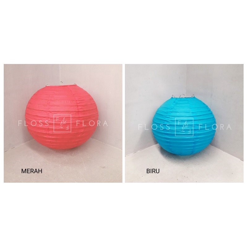 Aksesoris Imlek / Dekorasi Imlek / Lampion Kertas 10"