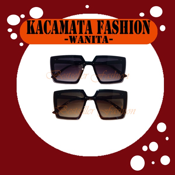 Kacamata hitam Fashion Wanita / Kacamata wanita / Kacamata Gaya Model OVERSIZE / Kacamata hitam UV400