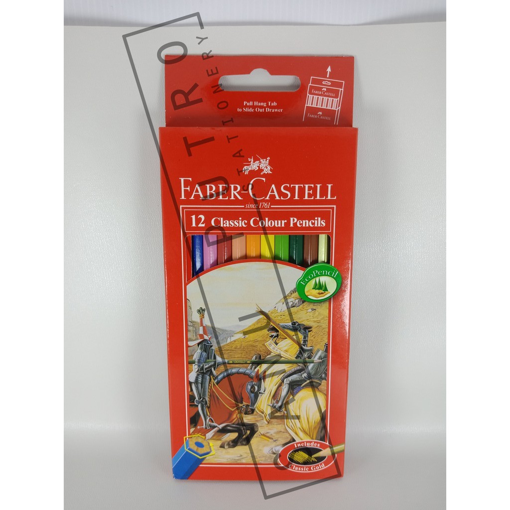 

Pensil Warna Faber Castle 12 Panjang Classic Colour