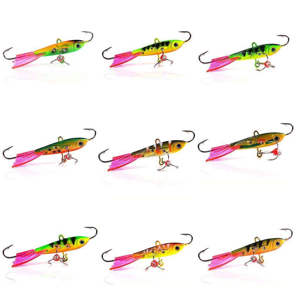 TOP Umpan Pancing 8.5cm 20g 3D Eyes Lure Aksesoris Pancing Umpan Keras