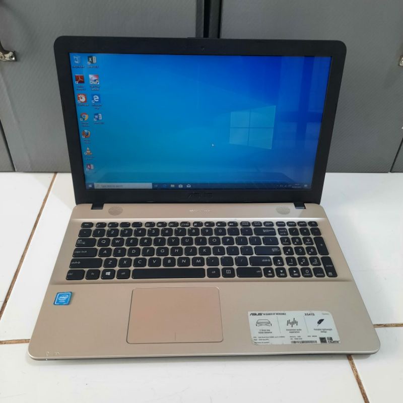 Laptop Asus X541SA intel Celeron N3060 Ram 4GB HDD 500GB Layar 15 inch Windows 10 siap pakai