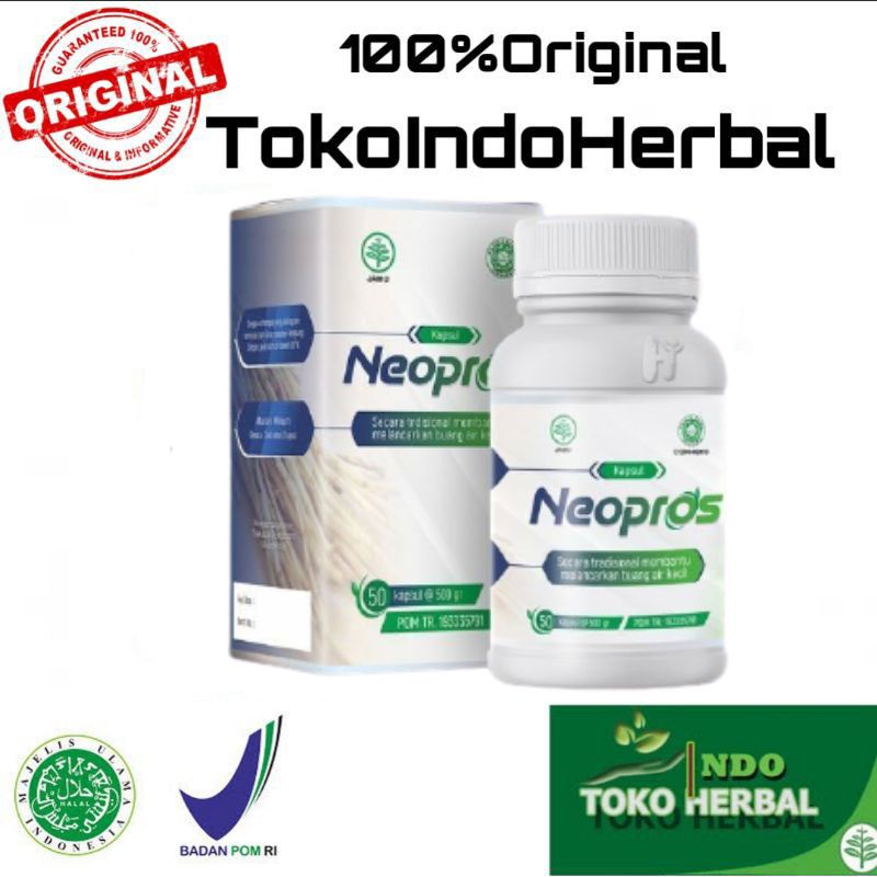 Neopros Tuntaskan Masalah Kanker Prostat & Neopros Obat Melancarkan Buang Air Kecil Herbal