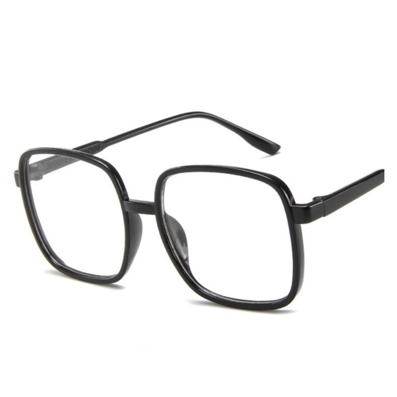 •OKEY BELI•KC111 KACAMATA Wanita Hitam Kotak Gaya Style Sunglasses Kaca Mata Fashion Eyewear cod-BLACKWHITE