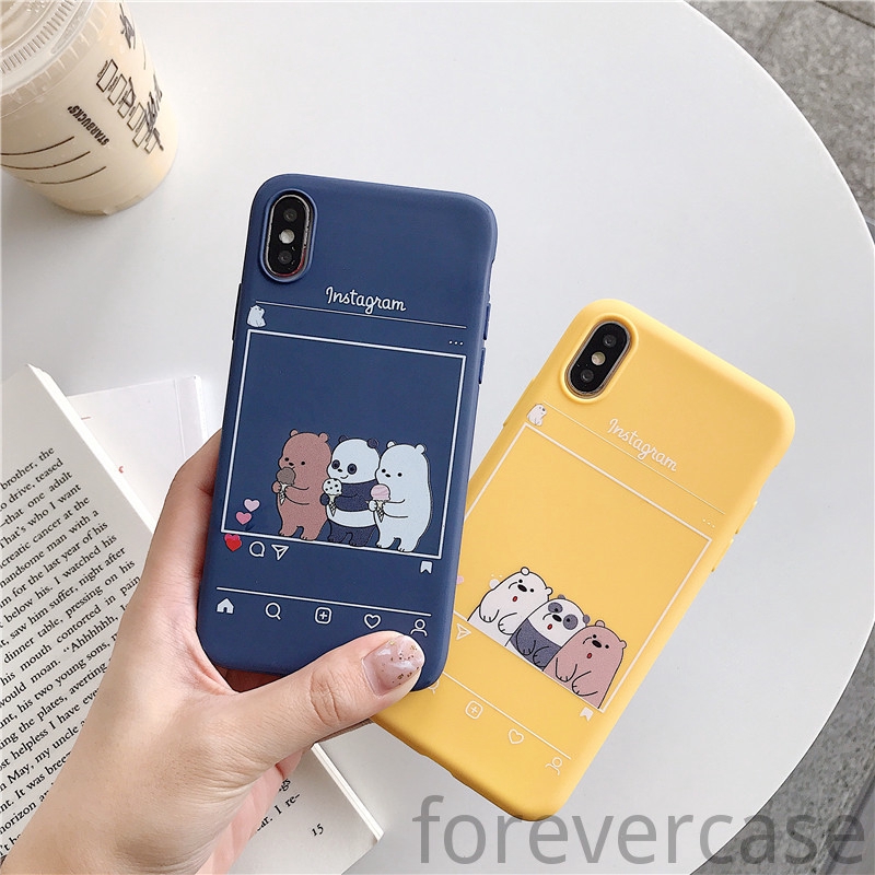 Casing Soft Case Motif We Bare Bears Untuk Vivo Y12 Y50 Y30 Y30i S1pro Y20 Y20i V17pro Y19 S1 Y17 Y95 Y19 V5 V5s Shopee Indonesia