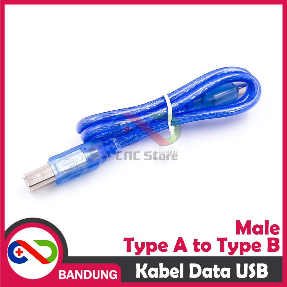 USB 2.0 CABLE KABEL DATA PRINTER TYPE A TO B MALE TO MALE 30CM