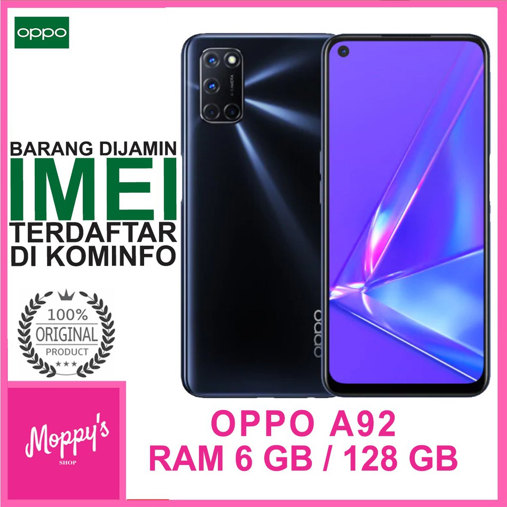 Oppo A92 Ram 6GB Rom 128GB Garansi Resmi Oppo Indonesia