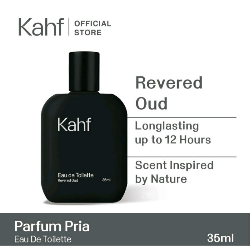 Kahf Revered Oud parfum pria