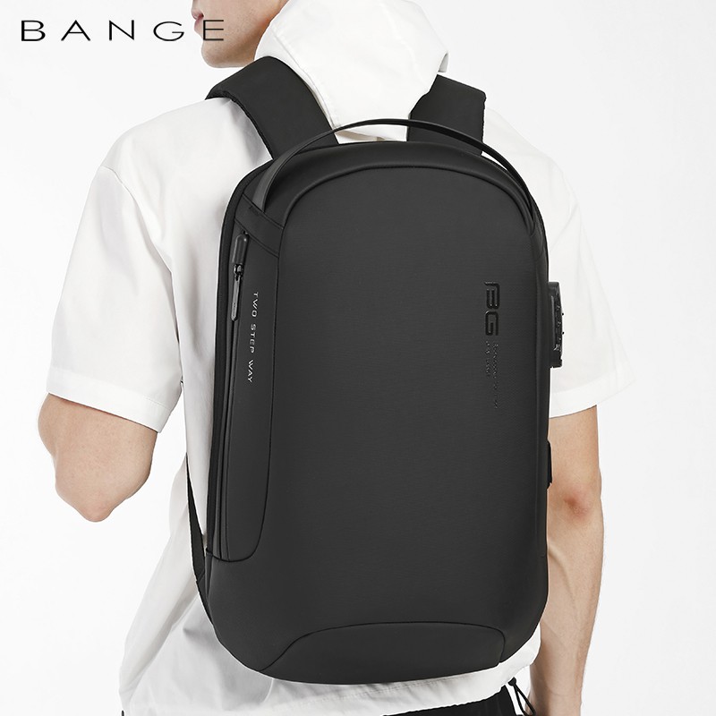 Tas Bange BG7225 Bag Backpack Ransel Laptop 15.6&quot; Inch USB TSA