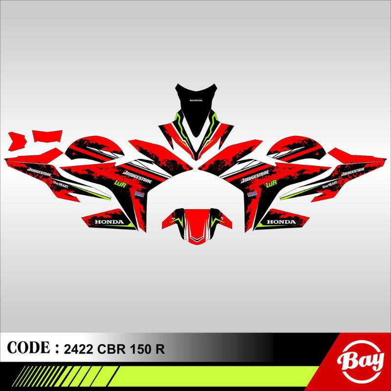 Decal Sticker CBR 150 LED Full Body Custom