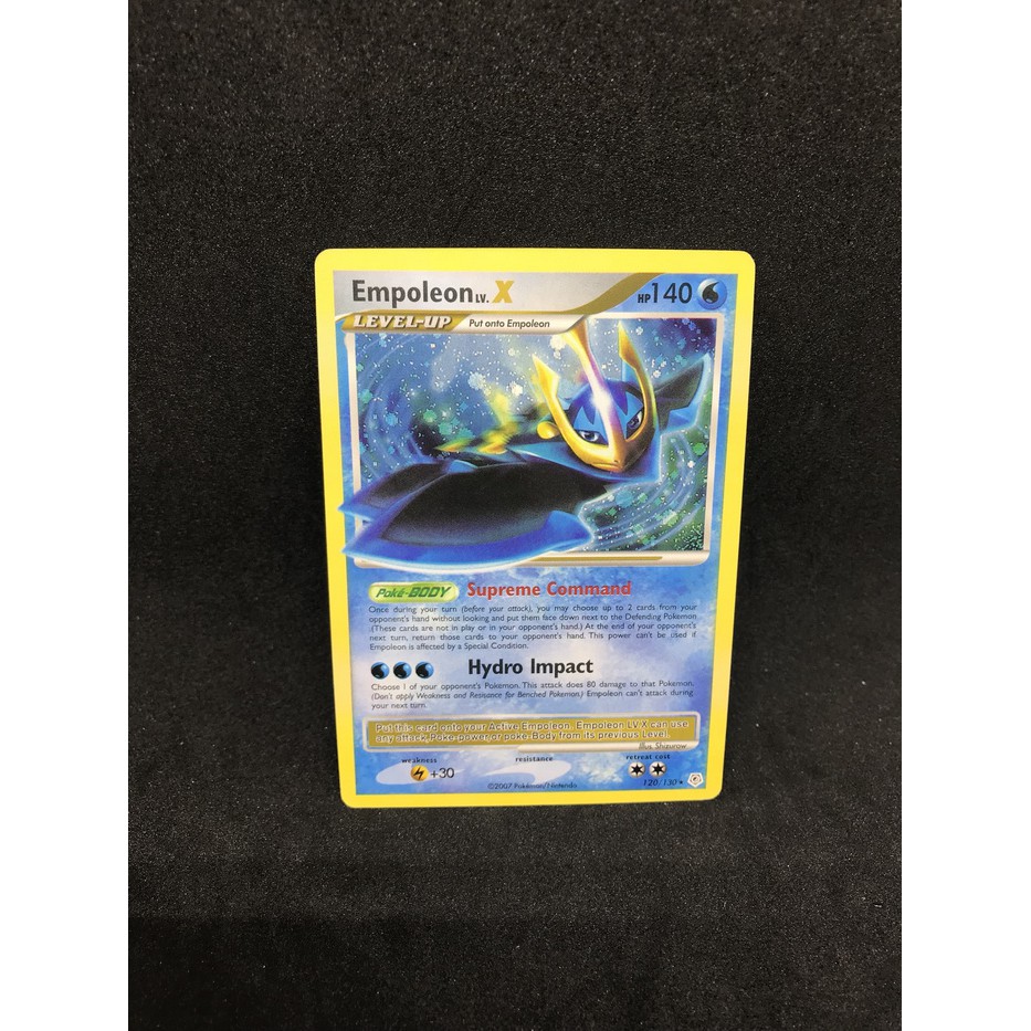 Kartu Pokemon TCG Empoleon Lv.X (harga/kartu)