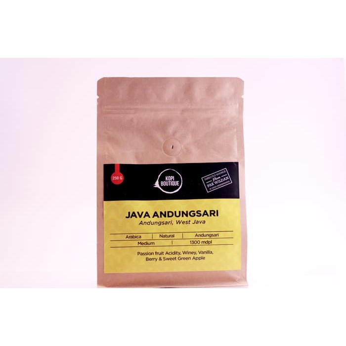 

Kopi Arabika Java Andungsari Natural 250gr - Kopi Jawa Barat