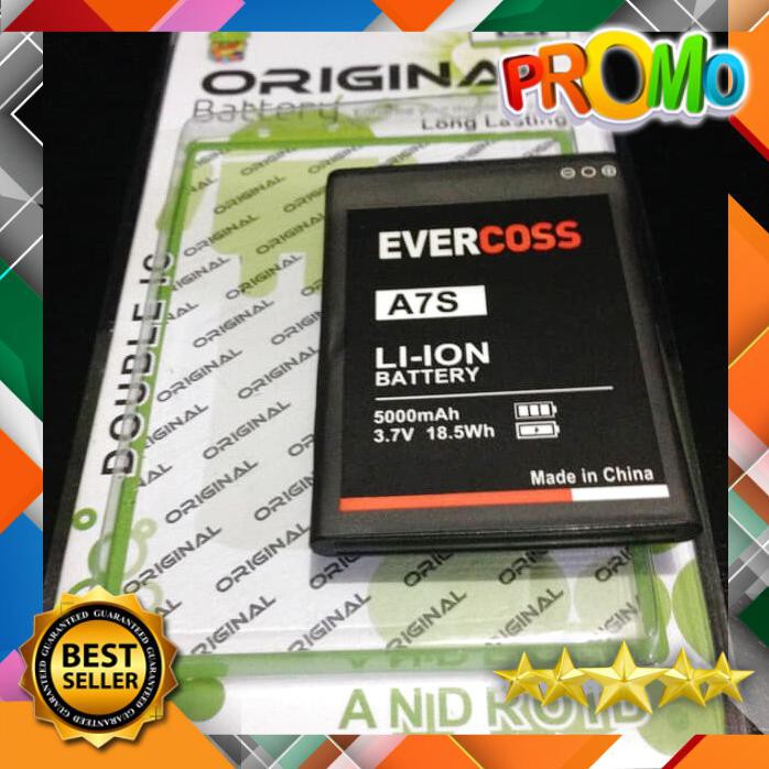 BATERAI EVERCOSS A7S 5000MAH DOUBLE POWER EVERCOSS