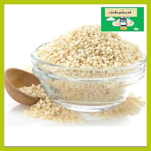 

5Yer67R- Wijen Putih Roasted / Wijen Putih Panggang 250 Gram T7Rty67-