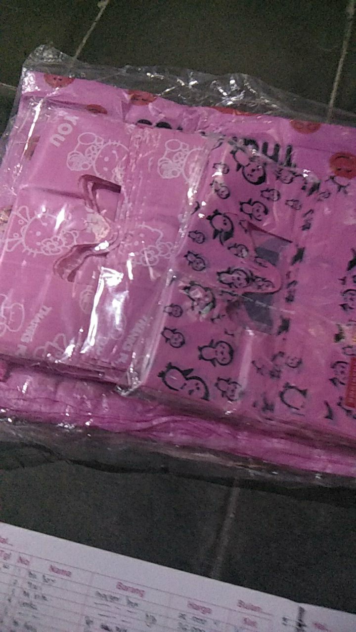 Kantong Kresek Smile/kresek Thankyou /kresek Olshop Terima Kasih Lipatan Ukuran 28