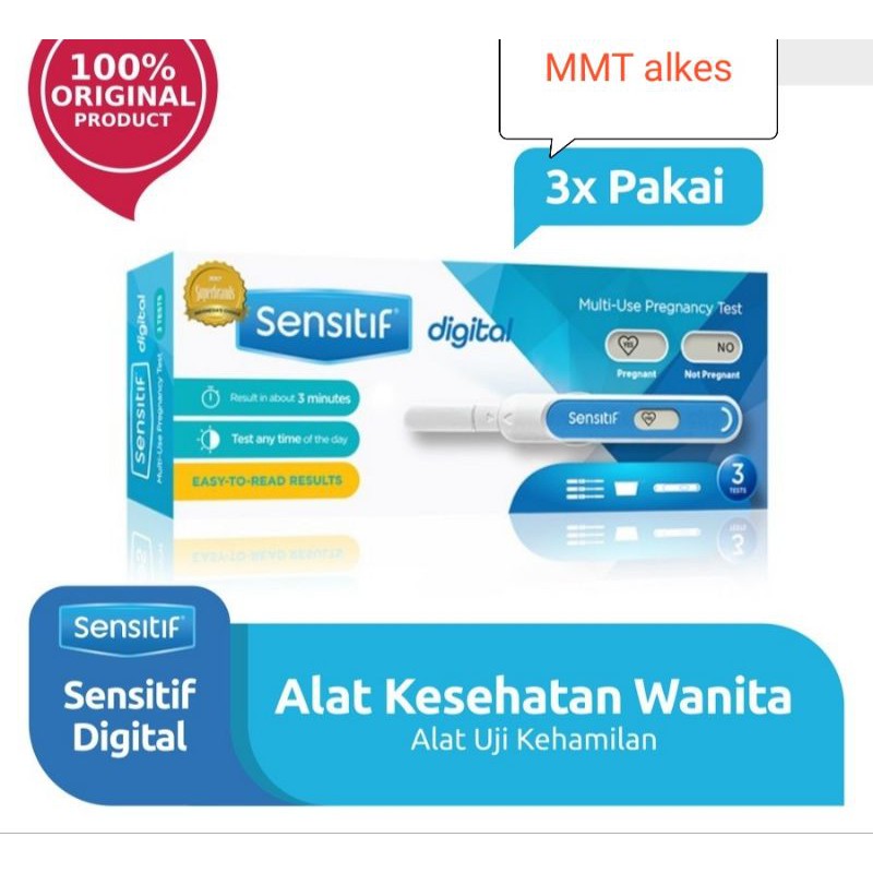 Sensitif - Alat Tes Kehamilan Pribadi | Sensitif Digital