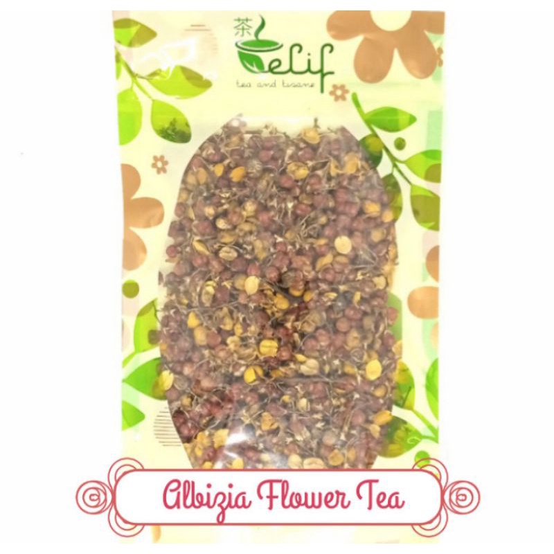 

ELF TEA Albizia Flower Tea : Albizzia Flower Buds Silk Tree Tea