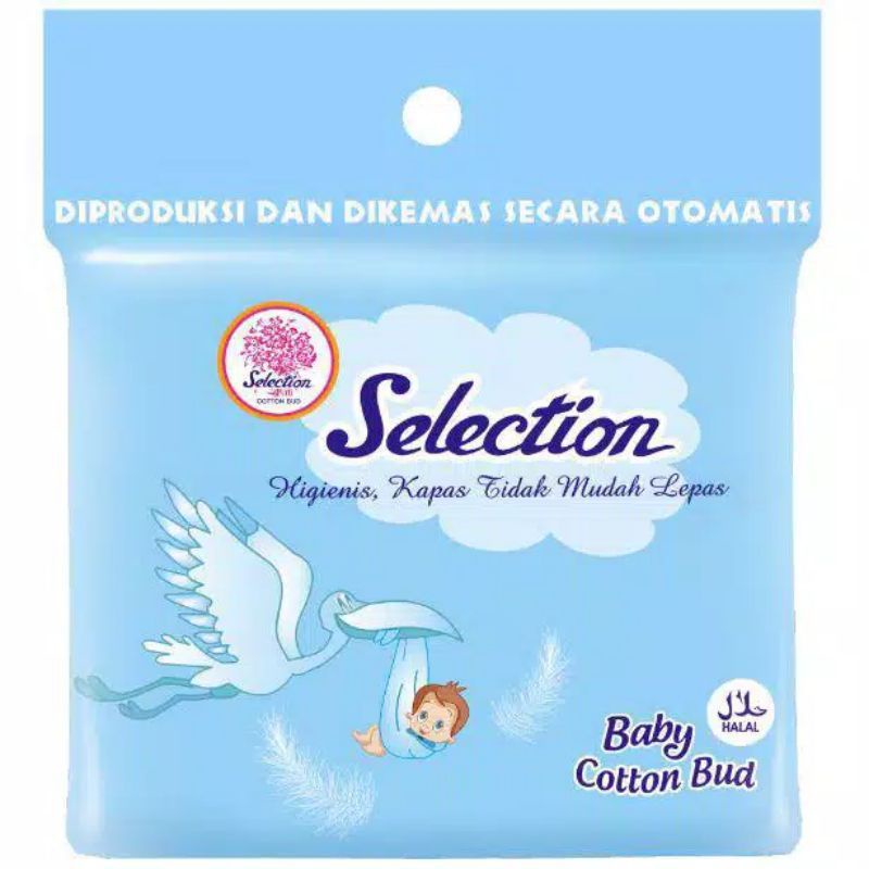 ✿ELYSABETHME✿ Selection cotton buds Kids lembut untuk makeup bayi baby membersihkan telinga