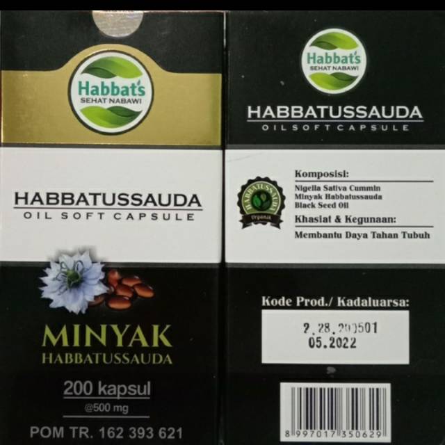 Habbats PROMIL Habbatussauda Oil Sehat Nabawi