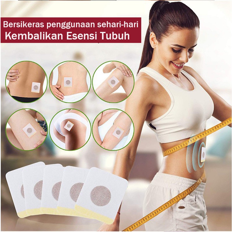 Koyo Pelangsing/ Penurun Berat Badan / Detox Koyo Isi  1 box of 10 pieces Slimming Pelangsing Detox Pembakar Lemak