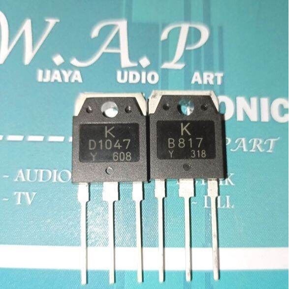 TRANSISTOR B817 D1047 (SATU SET)