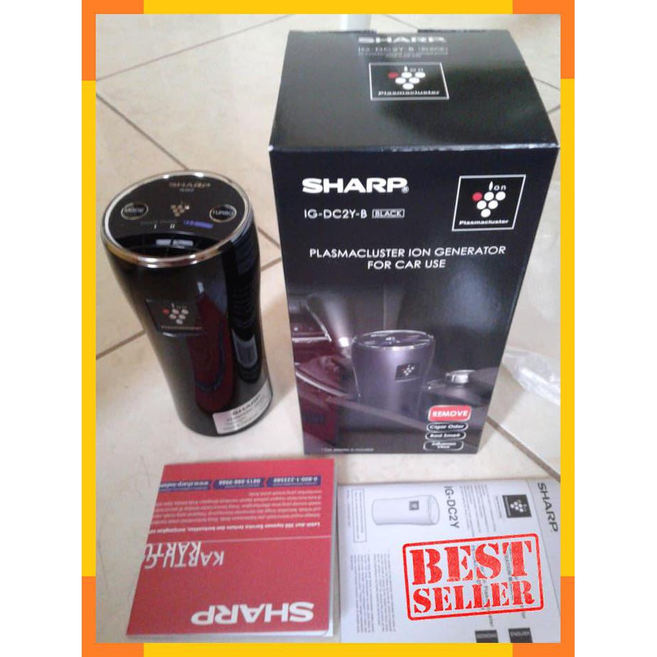 SHARP Ion Plasmacluster Air Purifier for Car / Penyaring Udara Mobil