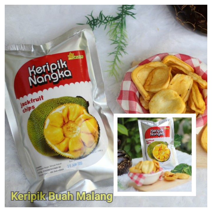 

Keripik Nangka Super Malang Levina 100g, Pusat Grosir Keripik Buah Nangka Khas Malang