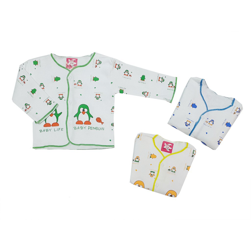 SALE !!! 6 Pcs Baju Baby Life baju bayi newborn tangan panjang