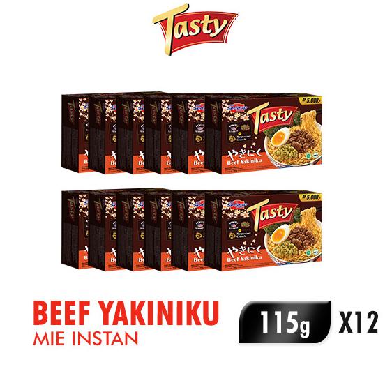 

SEDAAP TASTY MIE INSTAN BEEF YAKINIKU 115 GR X 12 PCS