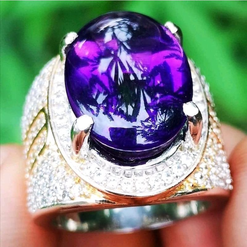 BATU PERMATA KECUBUNG BUNGUR BINTANG CRYSTAL