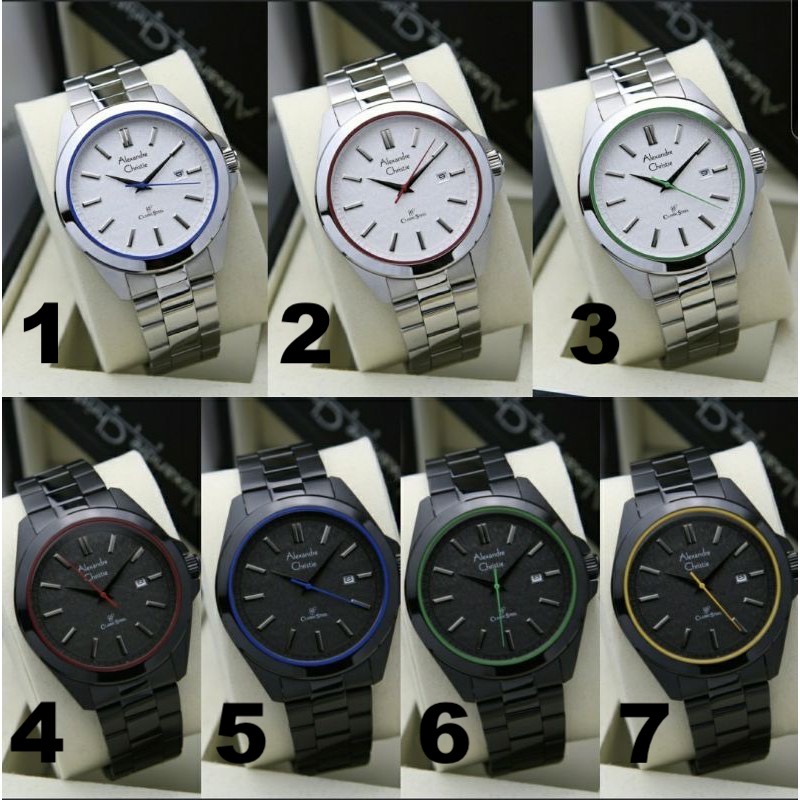 Alexandre Christie AC 8644 MD Men Stainless Steel